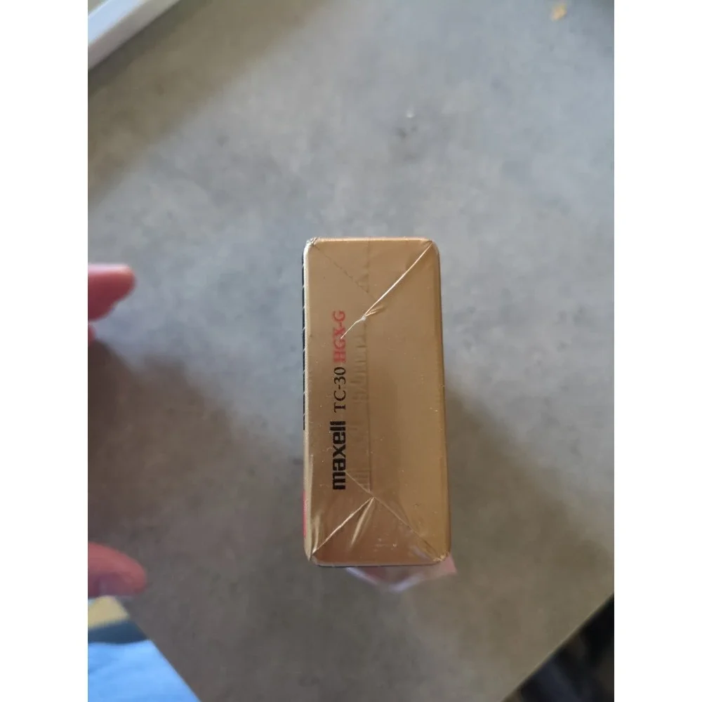 Maxwell VHS-C TC-30 HGX-Gold Premium High Grade Camcorder Video Tape New